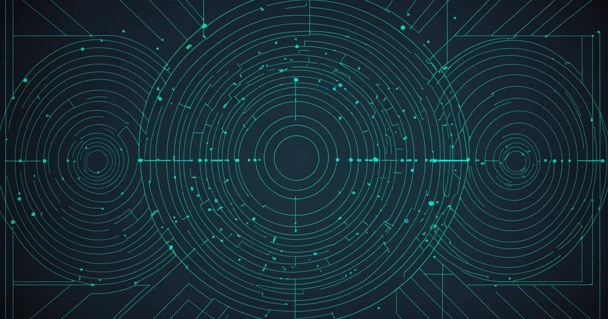 Abstract visualization of data protection layers and regulatory compliance boundaries